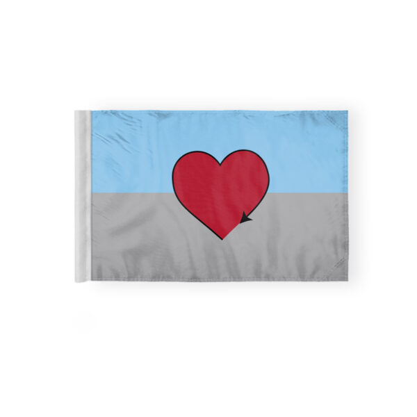 AGAS Autosexual Pride Motorcycle Flag 6x9 inch