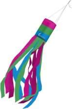 AGAS Flags 60" x 5.5" Multicolor Polysexual Windsock
