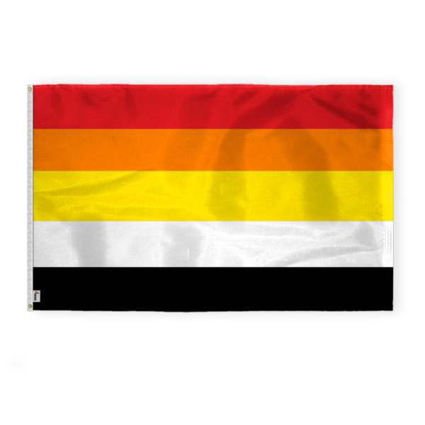 AGAS Lithsexual Pride Flag 5x8 Ft - Double Sided Printed 200D Nylon