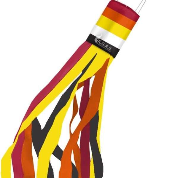 AGAS Lithsexual Pride Windsock 6 Stripes - 60 inch Long