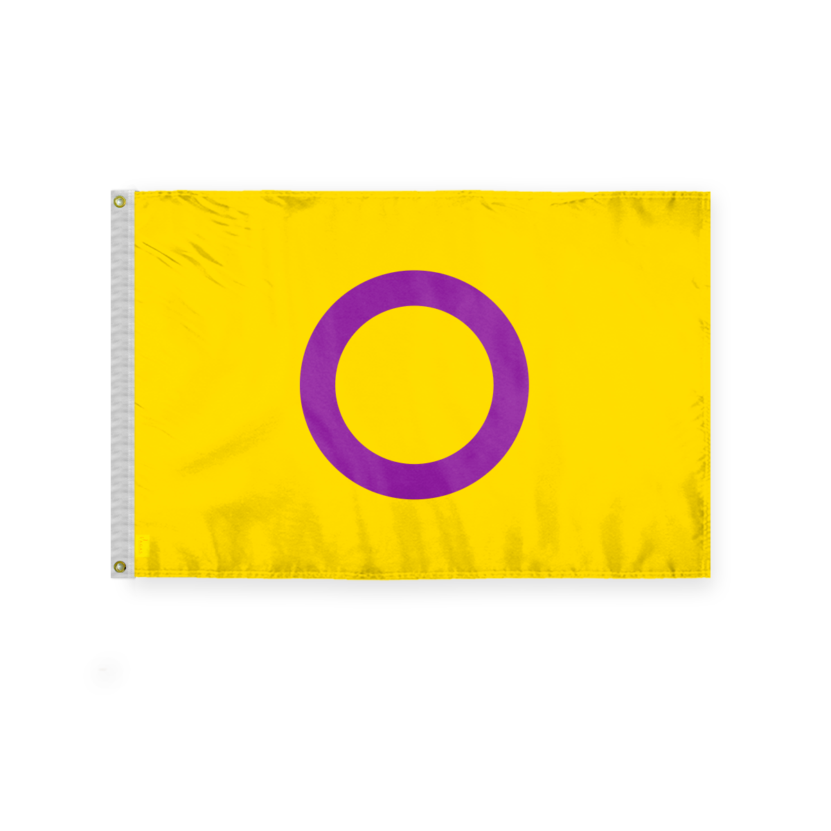 AGAS Intersex Flag 3x5 Ft - Polyester - Plated Grommets