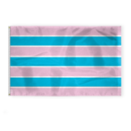 AGAS Large Transsexual Pride Flag 6x10 Ft