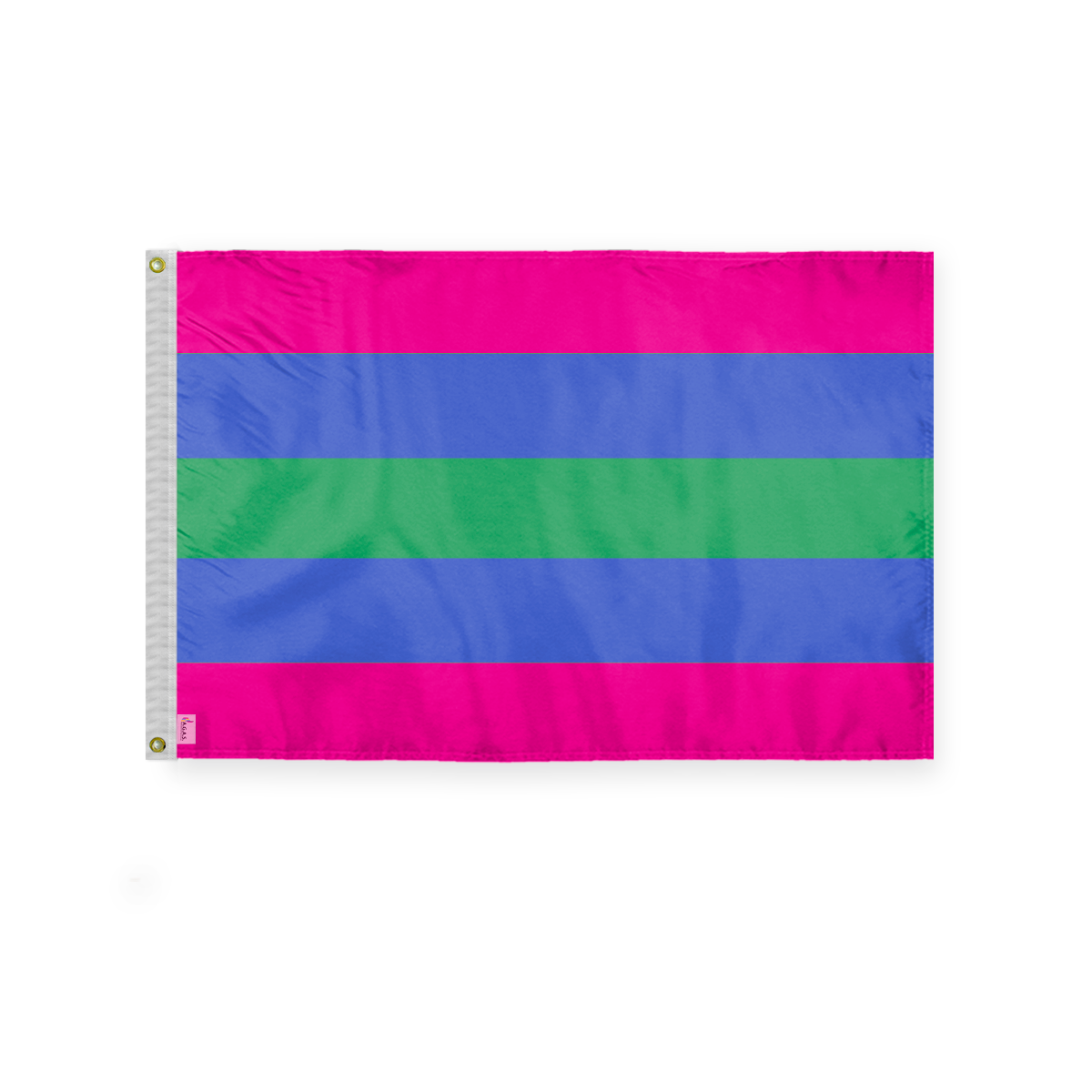 AGAS Trigender Pride Flag 3x5 Ft - Double Sided Polyester