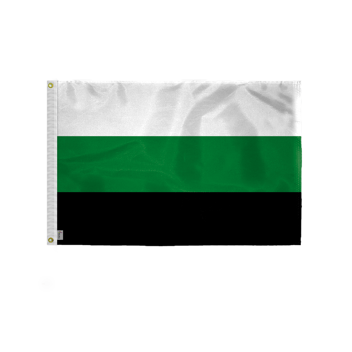 AGAS Neutrois Pride Flag 2x3 Ft - Double Sided Printed 200D Nylon