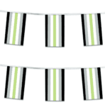 60ft Rectangle Agender Streamer 6 Stripes