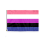 AGAS Genderfluid Pride Flag 3x5 Ft - Double Sided Polyester
