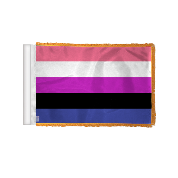 AGAS Genderfluid Pride Antenna Aerial Flag