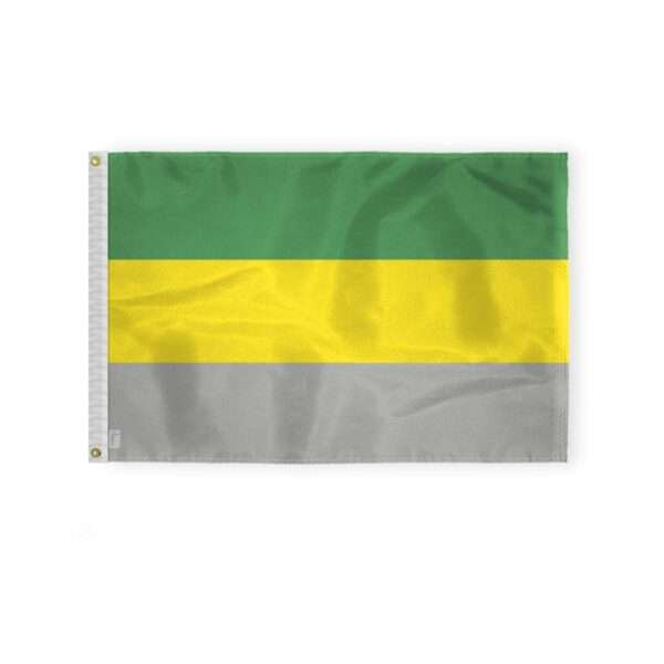 AGAS Lithromantic Pride Flag 2x3 Ft - Double Sided Printed 200D Nylon