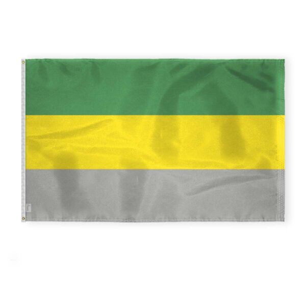 AGAS Lithromantic Pride Flag 4x6 Ft - Double Sided Printed 200D Nylon