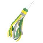 AGAS Lithromantic Pride Windsock 6 Stripes - 60 inch Long