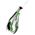 AGAS Demiromantic Pride Windsock 6 Stripes - 60 inch Long