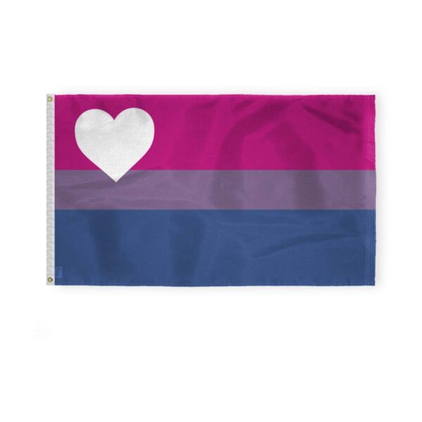 AGAS Biromantic Pride Flag 3x5 Ft - Double Sided Printed 200D Nylon
