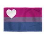 AGAS Biromantic Pride Flag 5x8 Ft - Double Sided Printed 200D Nylon
