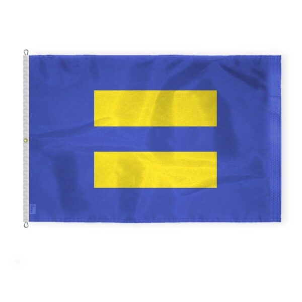 AGAS Large Equality Pride Flag 8x12 Ft - Printed 200D Nylon