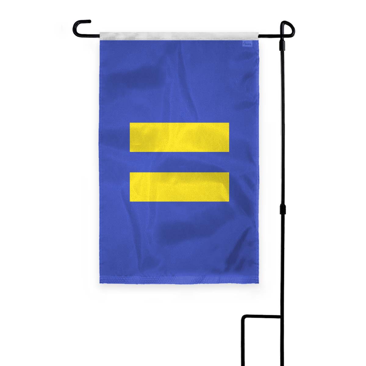 AGAS Equality Pride Garden Flag 12x18 inch - Printed on Outdoor 200D Nylon