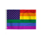 AGAS New Old Glory Triangles Pride Flag 2x3 Ft