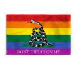 Dont Tread on Me Pride Flag 4x6 Ft