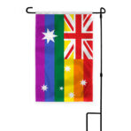 AGAS Australia Australian Pride Garden Flag 12x18 inch