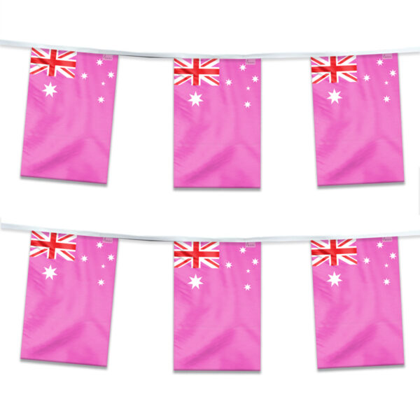 AGAS Australia Pink Pride Streamers for Party 60 Ft long