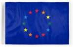 Gay European Motorcycle Flag 6x9 inch