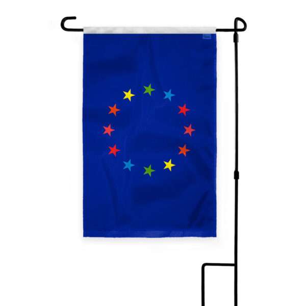 AGAS Gay European Garden Flag 12x18 inch