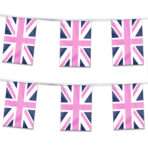 AGAS England Blue Streamers for Party 60 Ft long