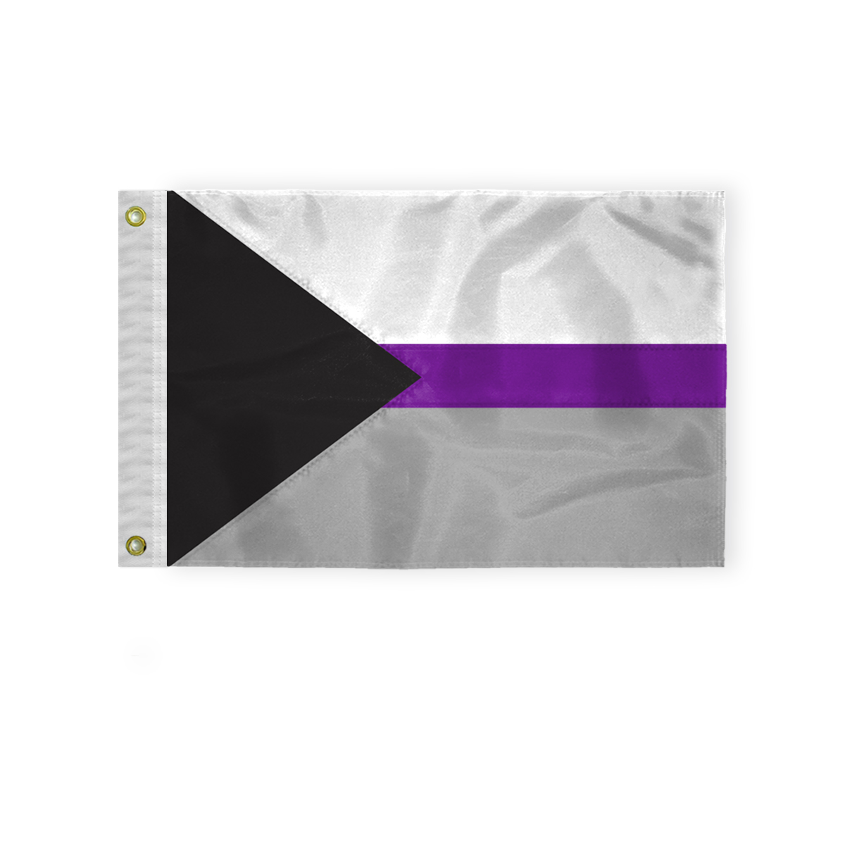 AGAS Small Demisexual Pride Boat Nautical Flag 12x18 Inch
