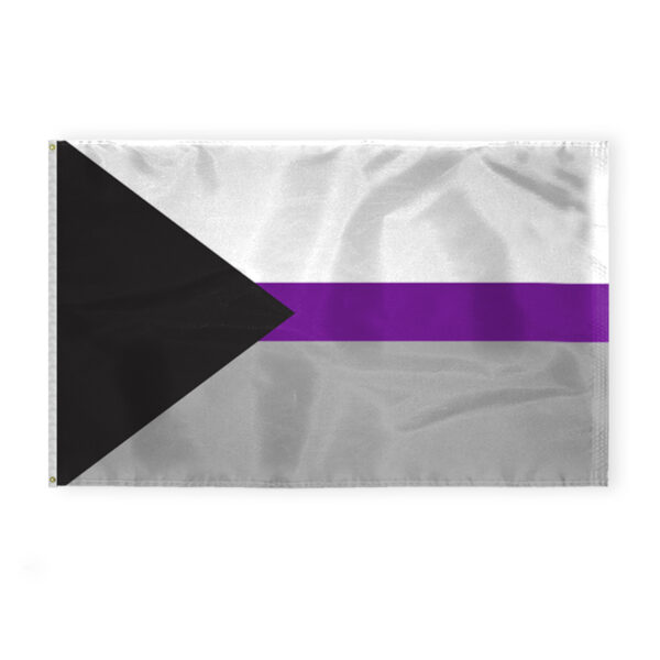 AGAS Demisexual Demi Flag 5x8 Ft - Double Sided Printed 200D Nylon