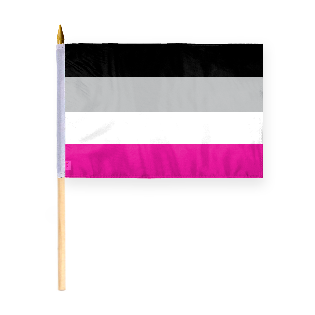 AGAS Gynephilia Pride Stick Flag 12x18 inch Flag