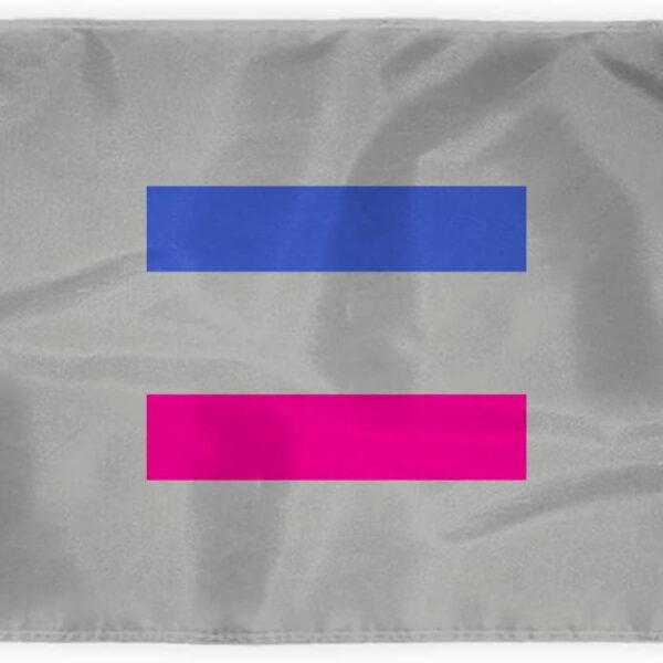 AGAS Androgynous Pride Flag 4x6 Ft - Double Sided Printed 200D Nylon