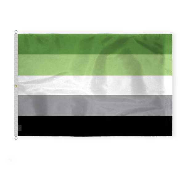 AGAS Large Aromantic Pride Flag 10x15 Ft