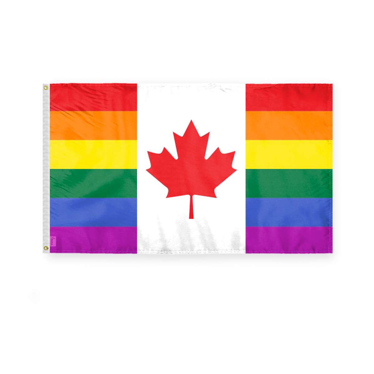 AGAS Canada Pride Flag 3x5 Ft - Polyester