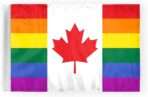 Canada Pride Motorcycle Flag 6x9 inch