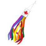 AGAS Canada Canadian Pride 60 inch Column Windsock