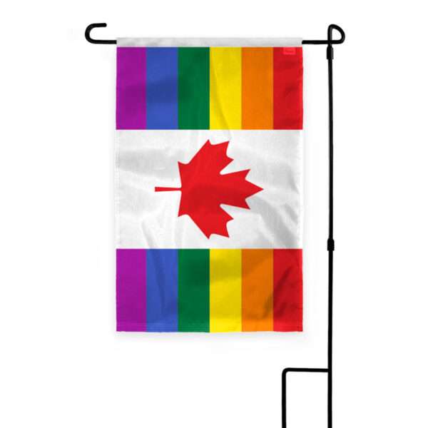 AGAS Canada Canadian Pride Garden Flag 12x18 inch
