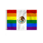 AGAS Mexico Rainbow Flag 2x3 Ft - Printed 200D Nylon