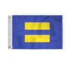 AGAS Equality Pride Boat Nautical Flag 12x18 Inch