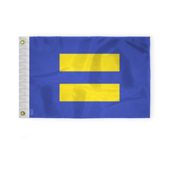 AGAS Equality Pride Boat Nautical Flag 12x18 Inch