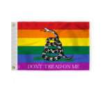 AGAS Dont Tread on Me Pride Boat Nautical Flag 12x18 Inch