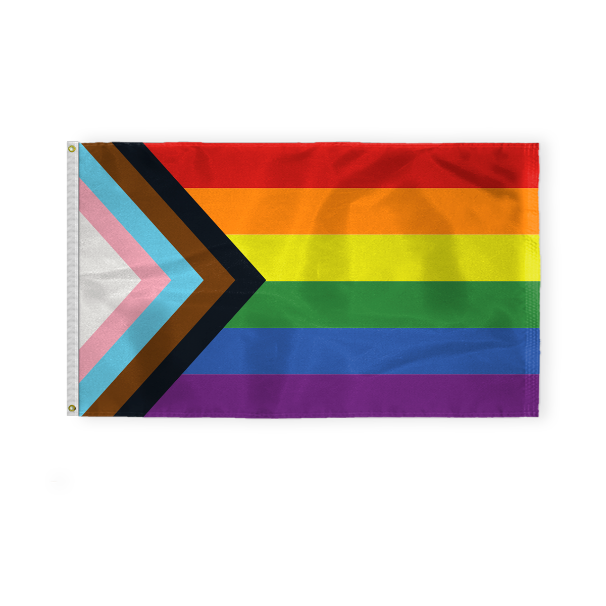 AGAS Progressive Pride Pride Flag 6 Stripes 3x5 ft