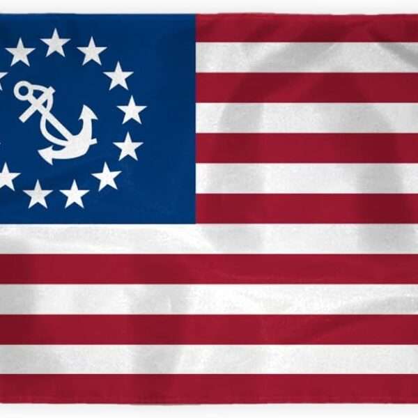 AGAS US Yacht Ensign Flag - 20 x 30 Inch