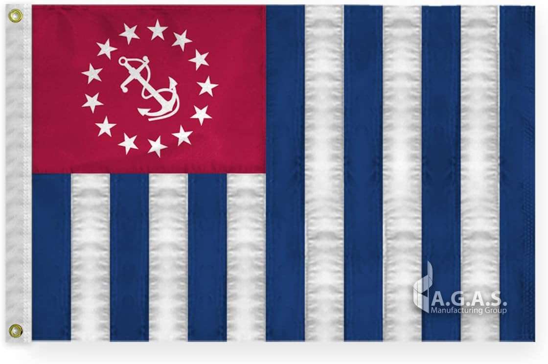AGAS USPS Yacht Ensign Flag - 20 x 30 Inch - Printed 200D Nylon AGAS USPS Yacht Ensign Flag - 20 x 30 Inch - Printed 200D Nylon