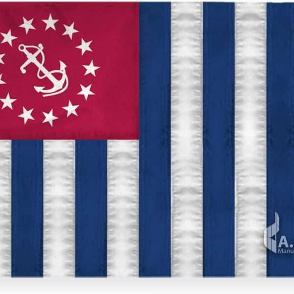 AGAS USPS Yacht Ensign Flag - 24 x 36 Inch - Printed 200D Nylon