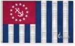 AGAS USPS Yacht Ensign Flag - 3 x 5 Ft - Printed 200D Nylon