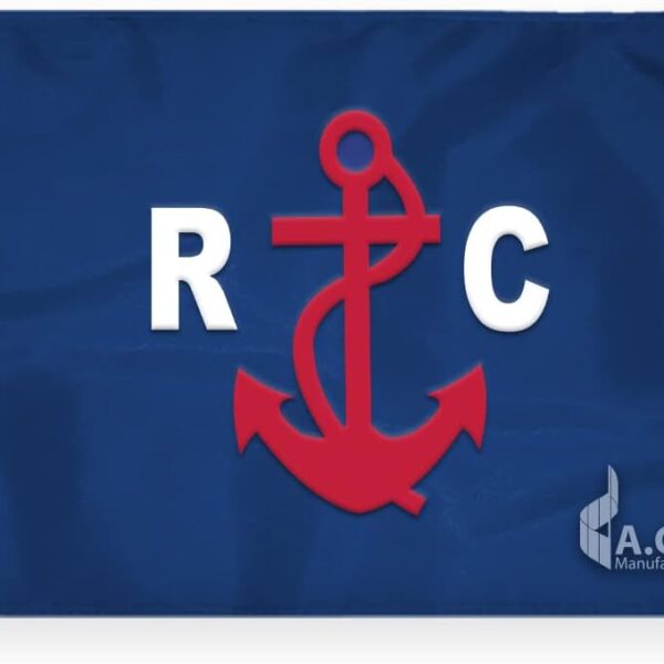 AGAS Race Committee Yacht Flag - 12 x 18 Inch - Printed 200D Nylon