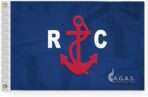 AGAS Race Committee Yacht Flag - 16 x 24 Inch - Printed 200D Nylon