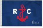 AGAS Race Committee Yacht Flag - 24 x 36 Inch - Printed 200D Nylon