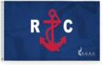 AGAS Race Committee Yacht Flag - 30 x 48 Inch - Printed 200D Nylon