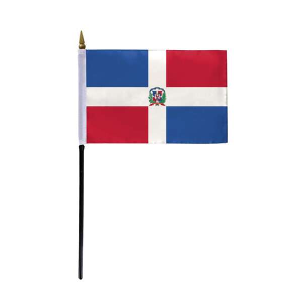 AGAS Dominican Republic Flag 4x6 inch