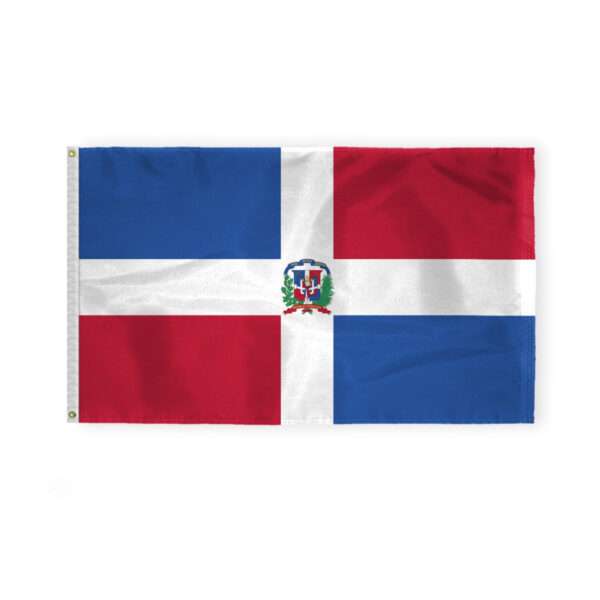 AGAS Dominican Republic Flag 3x5 ft 200D Nylon
